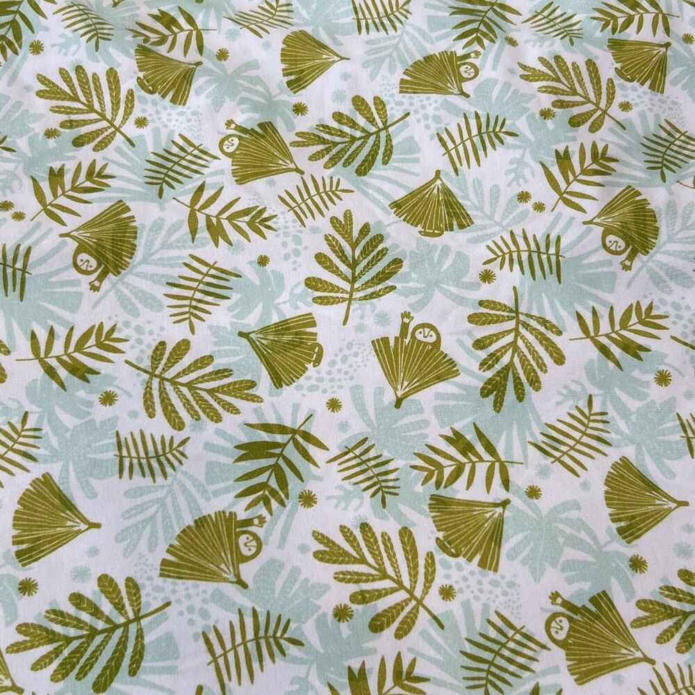 Robert Kaufman Wild & Free Hello Lucky Sloths Cotton Knit Fabric 62" X 3 Yards